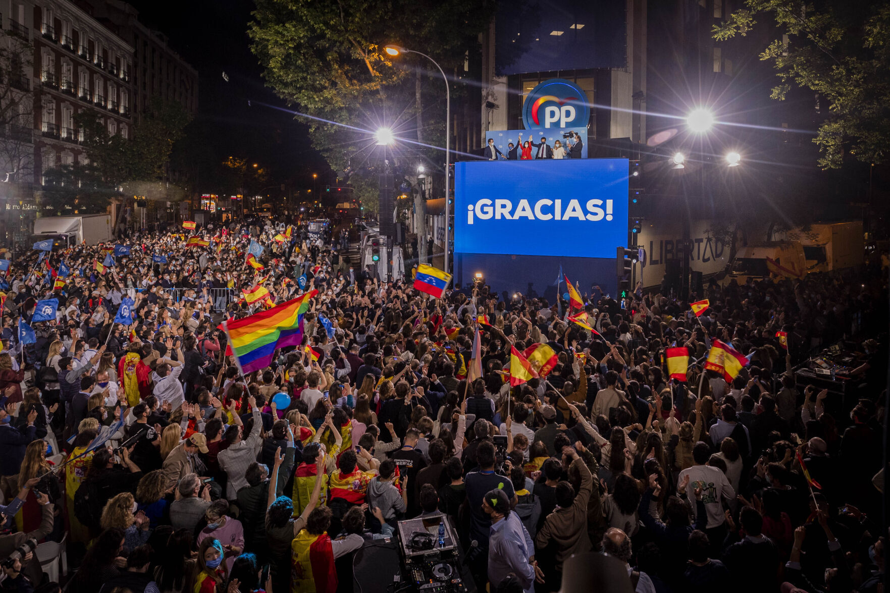 APTOPIX Spain Madrid Election